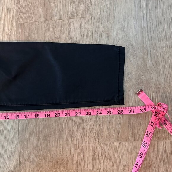 Women's Coated Waxed Skinny Jeans sz M/L - Matt Black - Picture 8 of 13